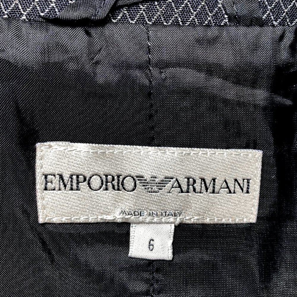 EMPRIO ARMANI Fitted Wool Blend Blazer - Picture 9 of 10